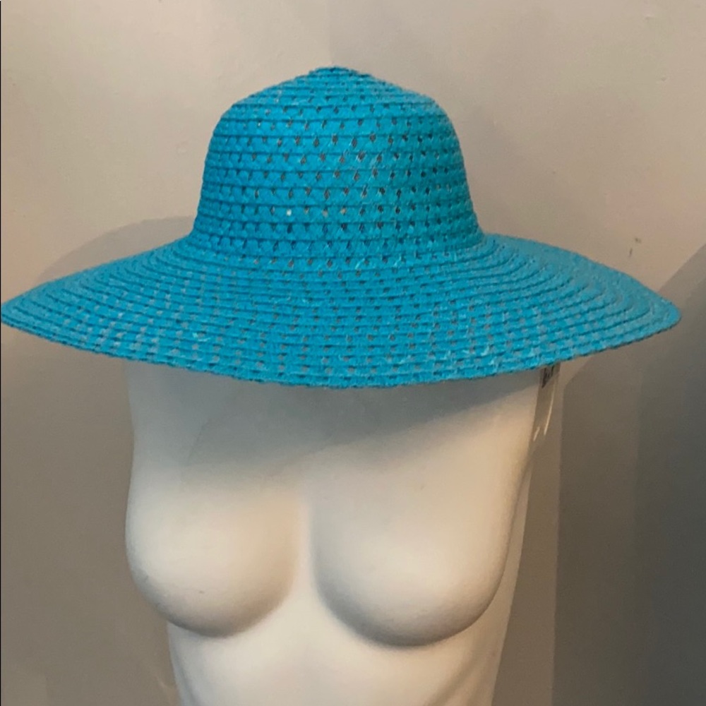 Teal Blue Hat